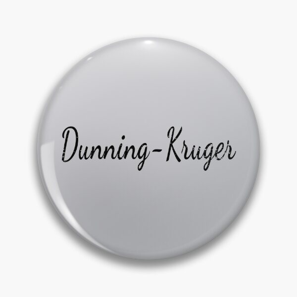Item preview, Dunning-Kruger effect designed and sold by jdtees.