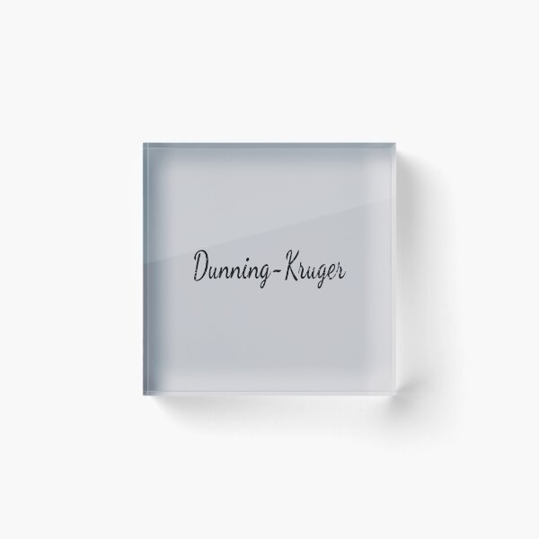 Item preview, Dunning-Kruger effect designed and sold by jdtees.