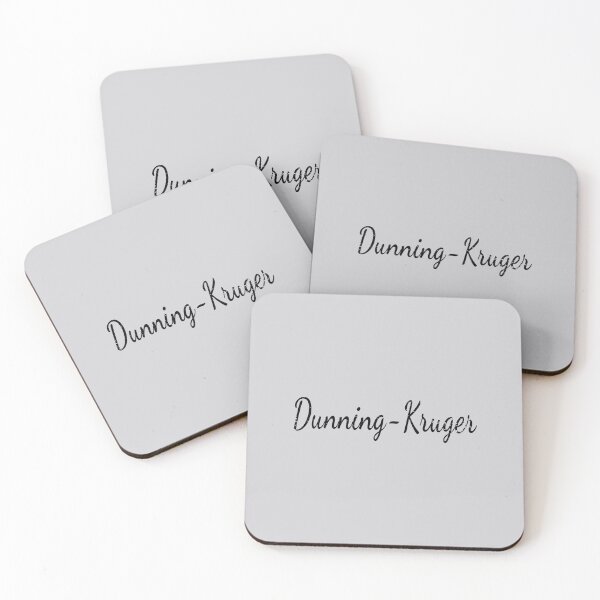 Item preview, Dunning-Kruger effect designed and sold by jdtees.
