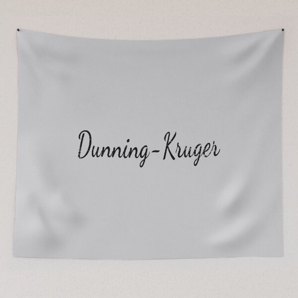 Item preview, Dunning-Kruger effect designed and sold by jdtees.
