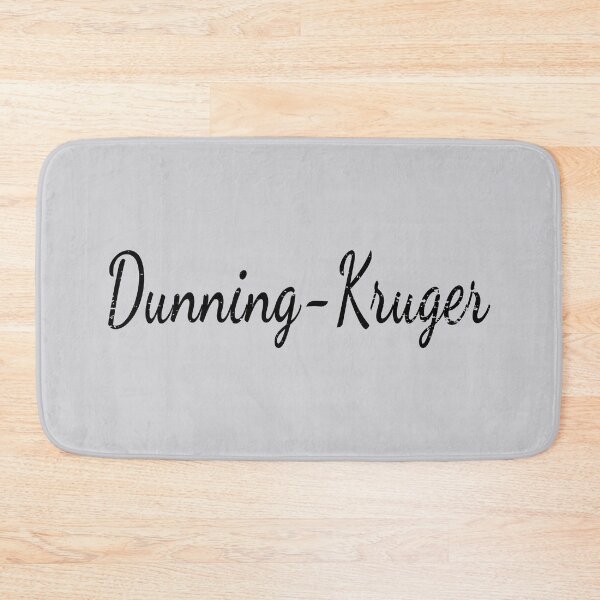 Item preview, Dunning-Kruger effect designed and sold by jdtees.