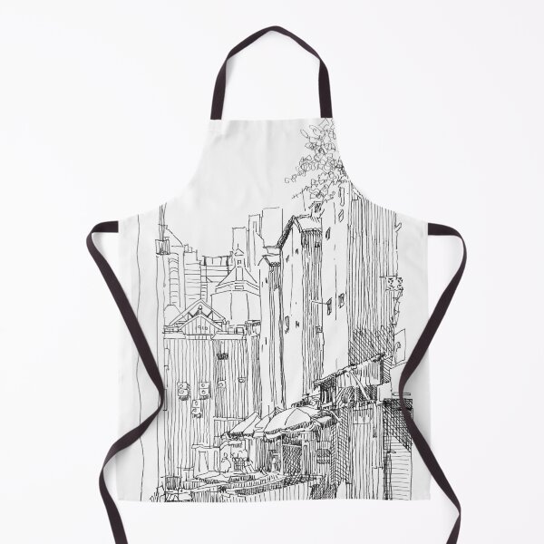 Item preview, Chinatown Backlane, Singapore Old and New buildings  designed and sold by Almondtree.