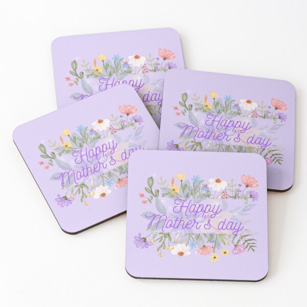 Item preview, Happy Mother's Day floral purple designed and sold by lvstarrynight.
