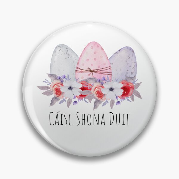 Item preview, Cáisc Shona Duit Gaeilge Happy Easter Eggs designed and sold by Irishprints.