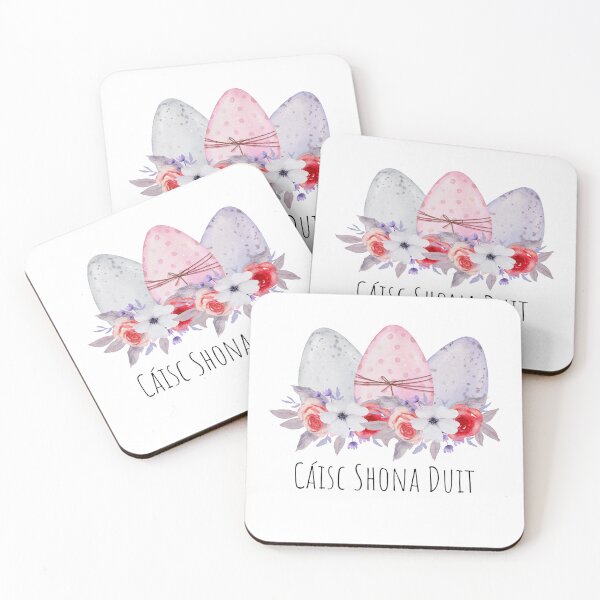 Item preview, Cáisc Shona Duit Gaeilge Happy Easter Eggs designed and sold by Irishprints.
