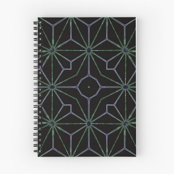 Artikelvorschau, Grünes geometrisches abstraktes Kräuterpurpurschwarzes entworfen und verkauft von kattakitty.