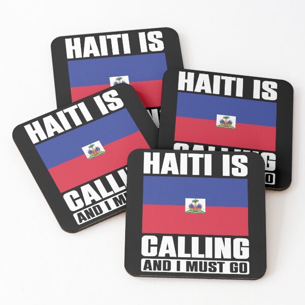 Item preview, Haiti is calling and I must go  -  Flag of Haiti designed and sold by obedtheartist.