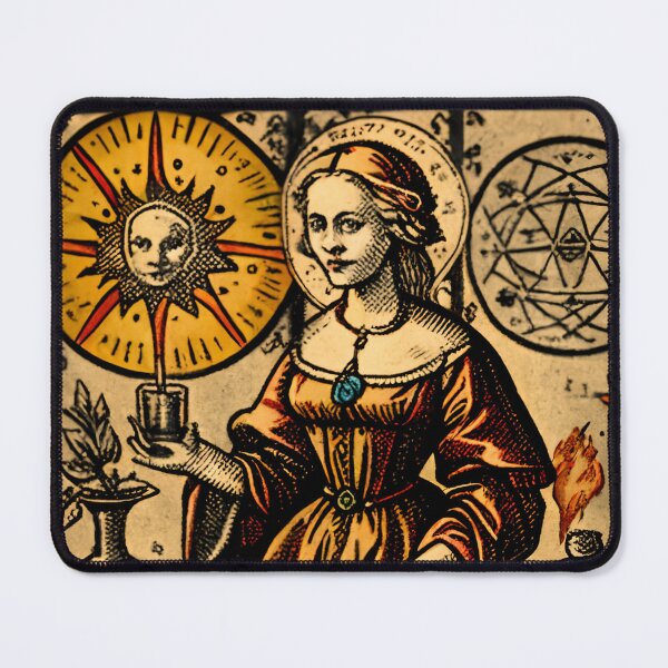 Item preview, Young Woman Alchemist designed and sold by EsotericCabaret.