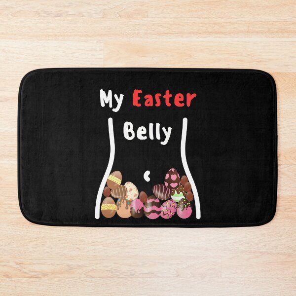 Item preview, Funny Chocolate Eggs Chocolate Bunny Full belly Easter Feast designed and sold by Artstastic.