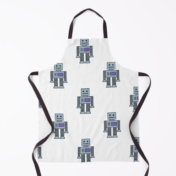 Item preview, Robots - White designed and sold by Ashleigh Bell.