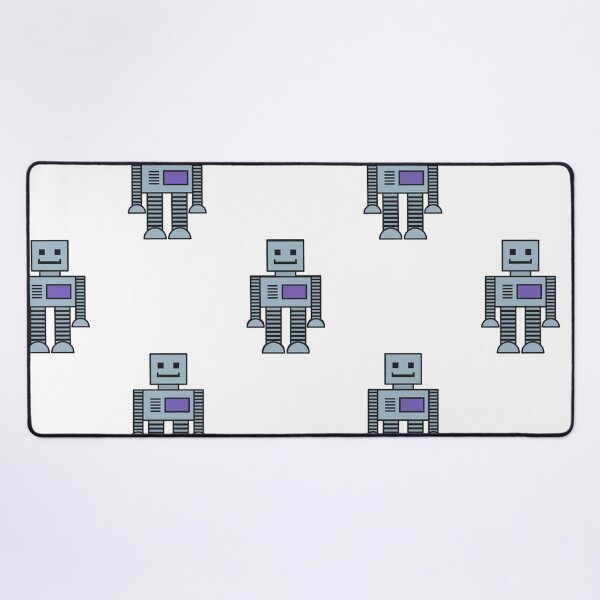 Item preview, Robots - White designed and sold by Ashleigh Bell.