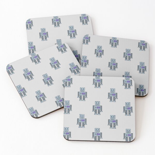 Item preview, Robots - Gray designed and sold by Ashleigh Bell.