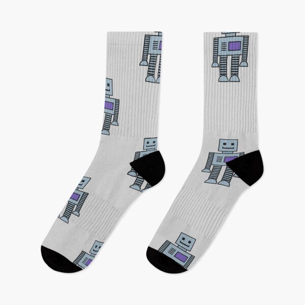 Item preview, Robots - Gray designed and sold by Ashleigh Bell.