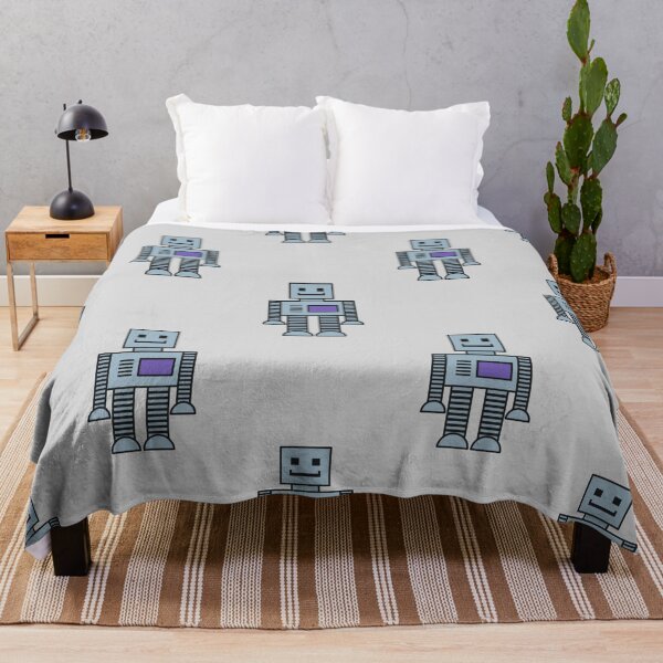 Item preview, Robots - Gray designed and sold by Ashleigh Bell.