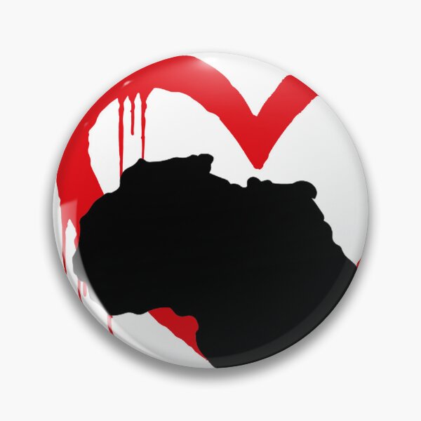 Item preview, Heart Bleeds for Africa; designed and sold by StickerApe.