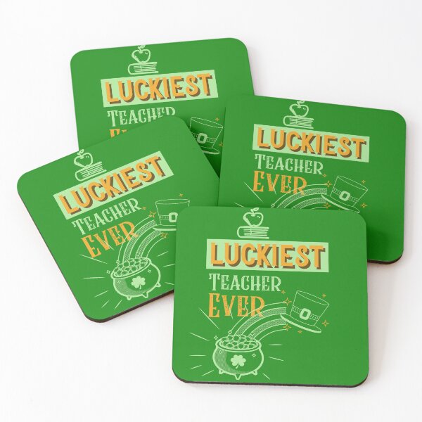 Item preview, Luckiest Teacher Ever | St Patricks Day designed and sold by ThisTee.