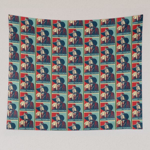 Item preview, Gift Idea Retro Hope Style Johnny Pop Paycheck Christmas Holiday   designed and sold by PeacockHub.