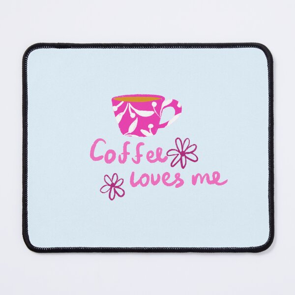 Item preview, Coffee loves me designed and sold by pinkyfish1010.