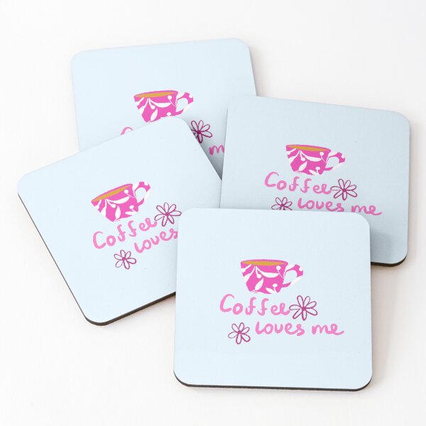 Item preview, Coffee loves me designed and sold by pinkyfish1010.