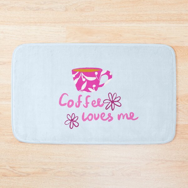Item preview, Coffee loves me designed and sold by pinkyfish1010.