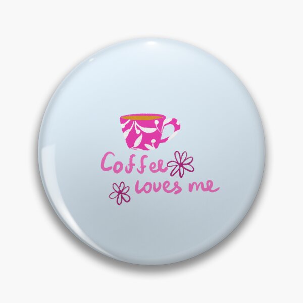 Item preview, Coffee loves me designed and sold by pinkyfish1010.