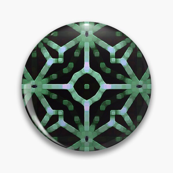 Item preview, Grass Green Geometric Abstract Herbal Purple Dark Background designed and sold by kattakitty.