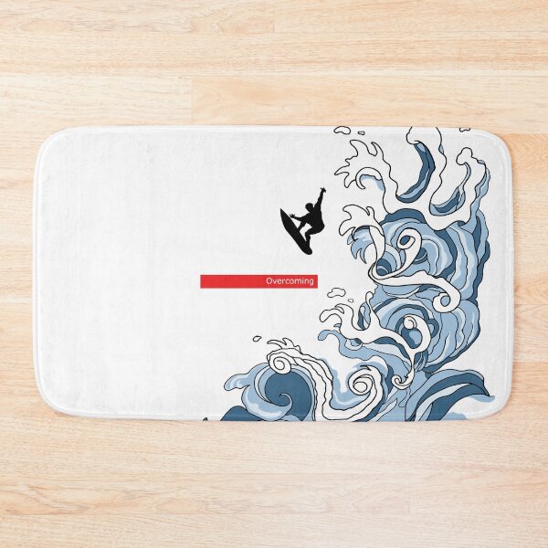Item preview, Life is about Overcoming - Surfing designed and sold by rclwow.
