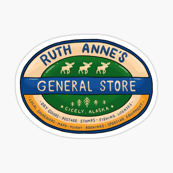 Ruth Anne's General Store Sticker