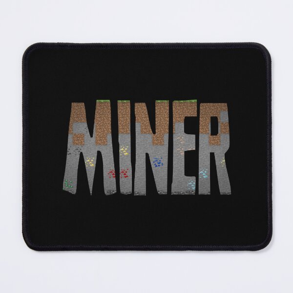 Item preview, Underground MINER Cross-Section (on Black) designed and sold by epinkb.