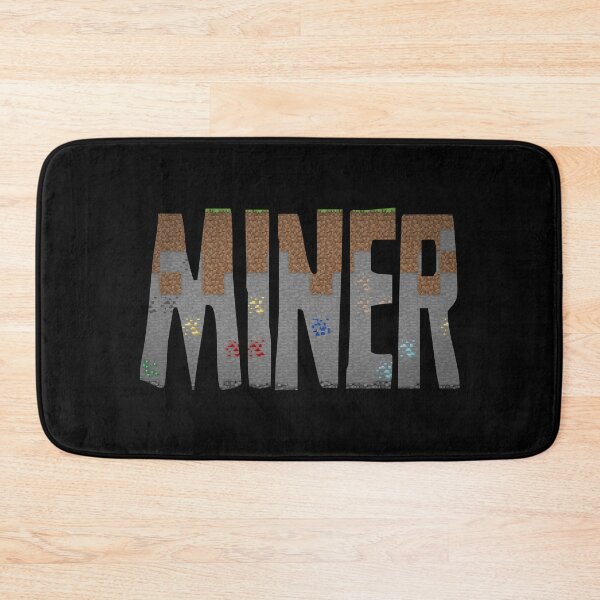 Item preview, Underground MINER Cross-Section (on Black) designed and sold by epinkb.