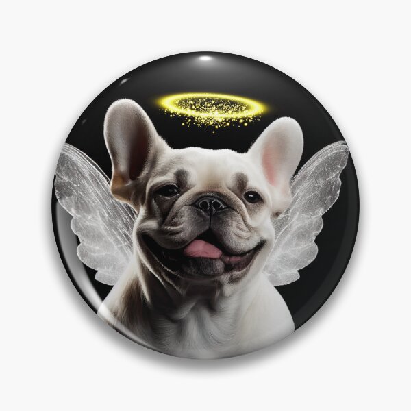 Item preview, Angel dogs - French Bulldog designed and sold by SteampunkMoai.