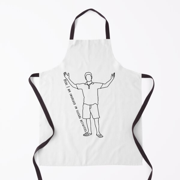 Item preview, Here I Am Involved In Illegal Activities designed and sold by beckahbrooks.