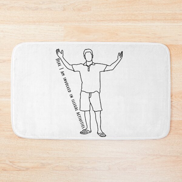 Item preview, Here I Am Involved In Illegal Activities designed and sold by beckahbrooks.