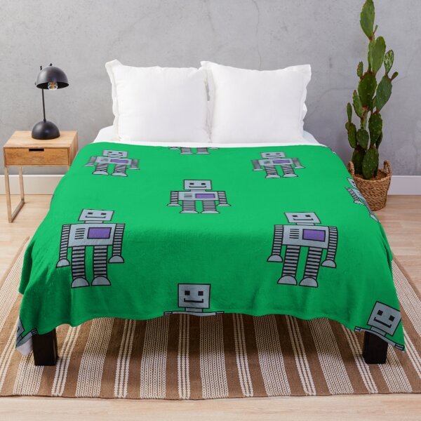 Item preview, Robots - Green designed and sold by Ashleigh Bell.