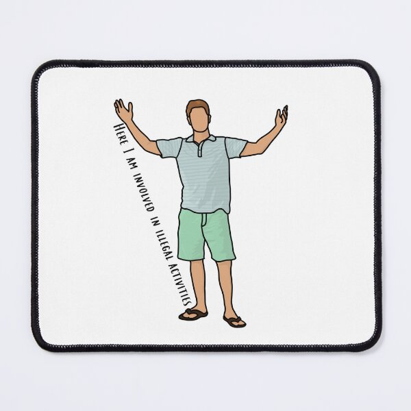 Item preview, Here I Am Involved In Illegal Activities designed and sold by beckahbrooks.