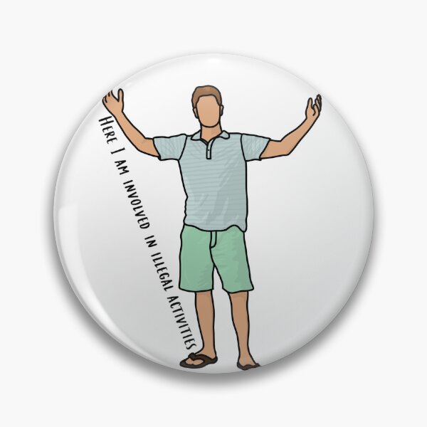Item preview, Here I Am Involved In Illegal Activities designed and sold by beckahbrooks.