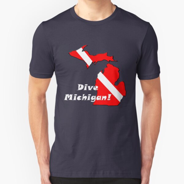 Dive Michigan 2 Slim Fit T-Shirt