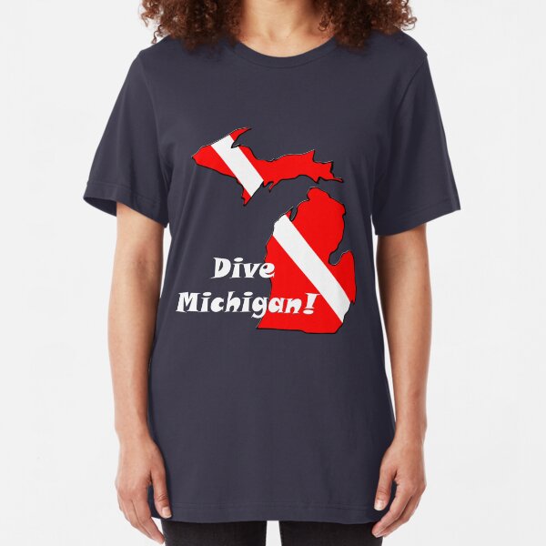 Dive Michigan 2 Slim Fit T-Shirt