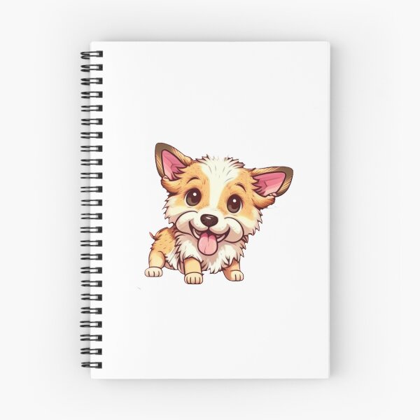 Item preview, Cute Kawaii Dog Illustrations designed and sold by yumeokoete.