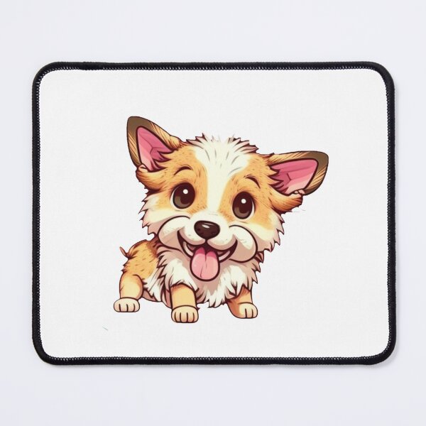 Item preview, Cute Kawaii Dog Illustrations designed and sold by yumeokoete.