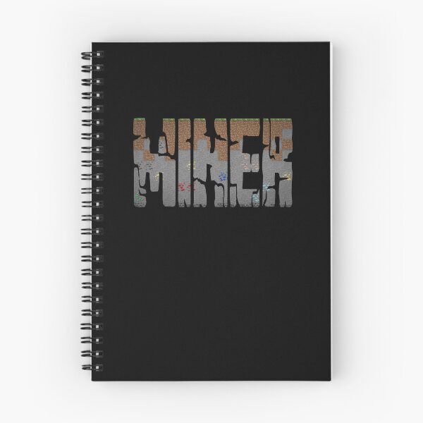 Item preview, Underground MINER Cross-Section #2 (on Black) designed and sold by epinkb.