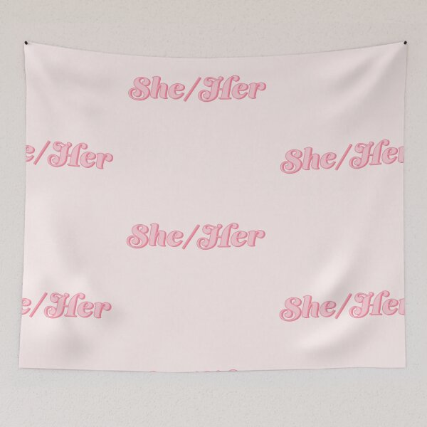 Item preview, She/Her pronouns! designed and sold by alykalydaly.