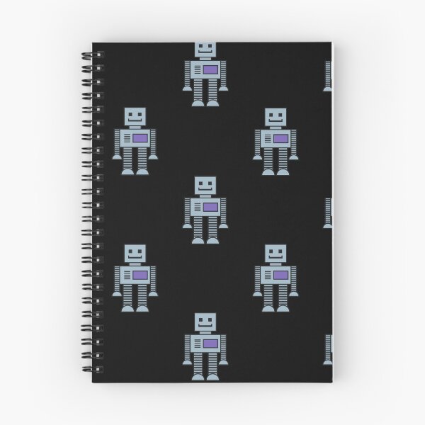 Item preview, Robots - Black designed and sold by Ashleigh Bell.