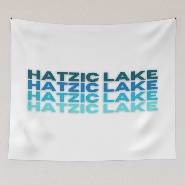 Item preview, Hatzic Lake Water Ski Slalom Skier Boating Pontoon Boat designed and sold by HatzicTshirts.