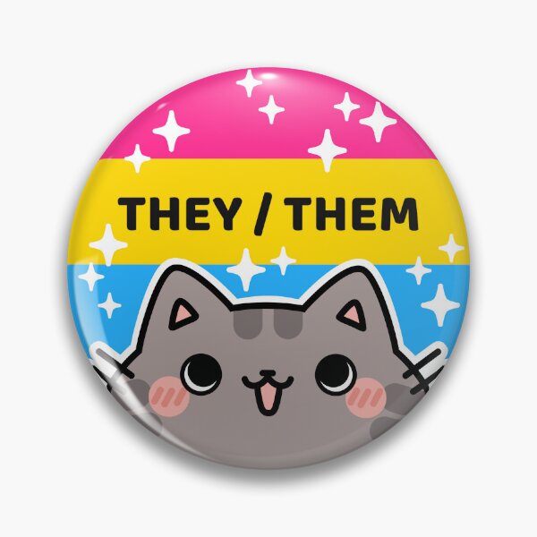 Item preview, Pride Cat: They/Them Pansexual Flag designed and sold by kaleidoink designs.