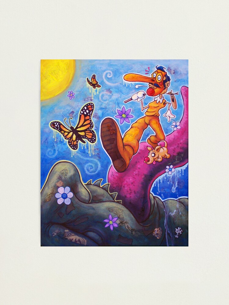 Alternate view of The Truckin' Fool Photographic Print