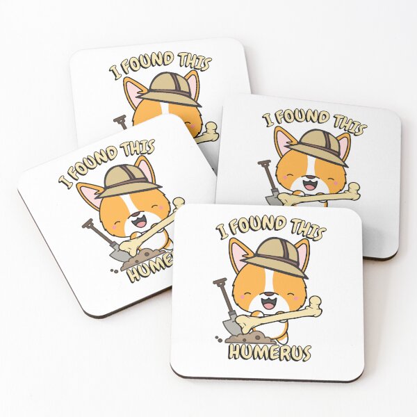 Item preview, Funny Corgi archaeologist found a bone designed and sold by Pet Station.