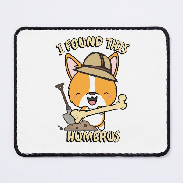 Item preview, Funny Corgi archaeologist found a bone designed and sold by Pet Station.
