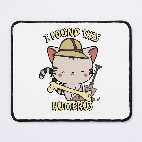 Item preview, Funny Tabby Cat archaeologist found a bone designed and sold by Pet Station.