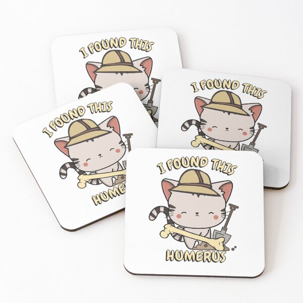 Item preview, Funny Tabby Cat archaeologist found a bone designed and sold by Pet Station.